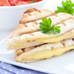 Grilled cheese sandwich (panini)